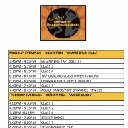 MLSPA Timetable